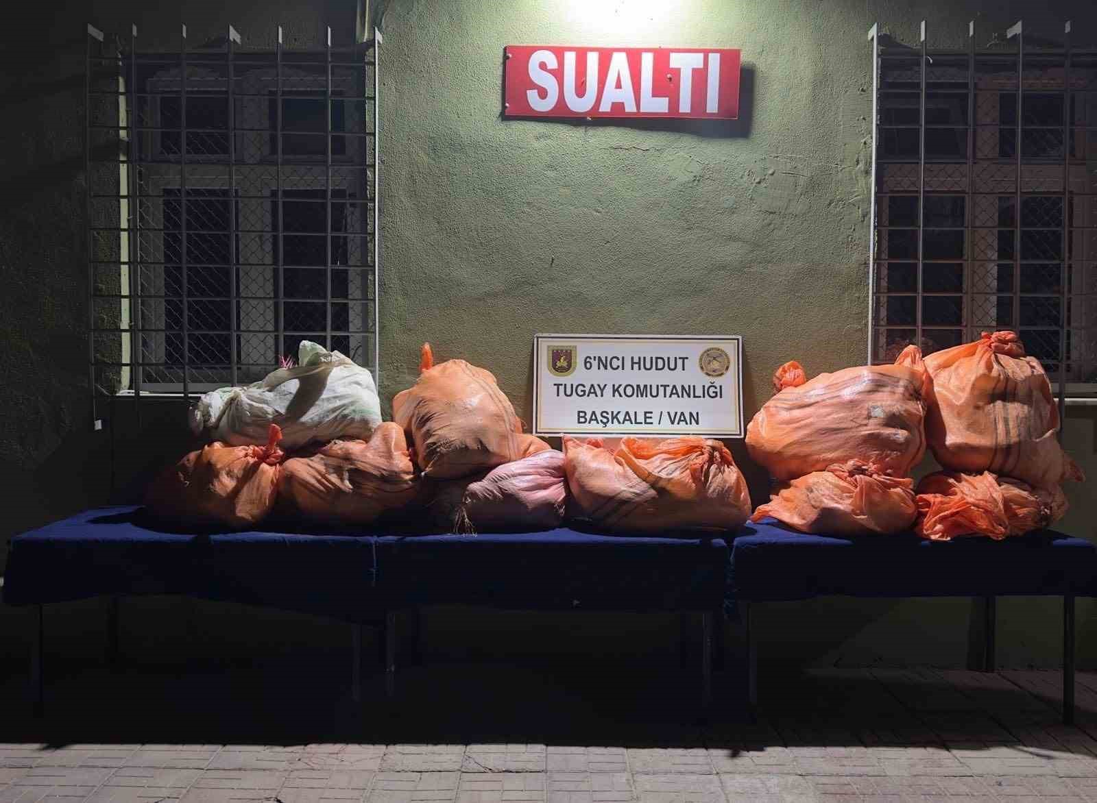 MİLLİ SAVUNMA BAKANLIĞI (MSB), VAN HUDUT HATTINDA GERÇEKLEŞTİRİLEN 340 KİLO