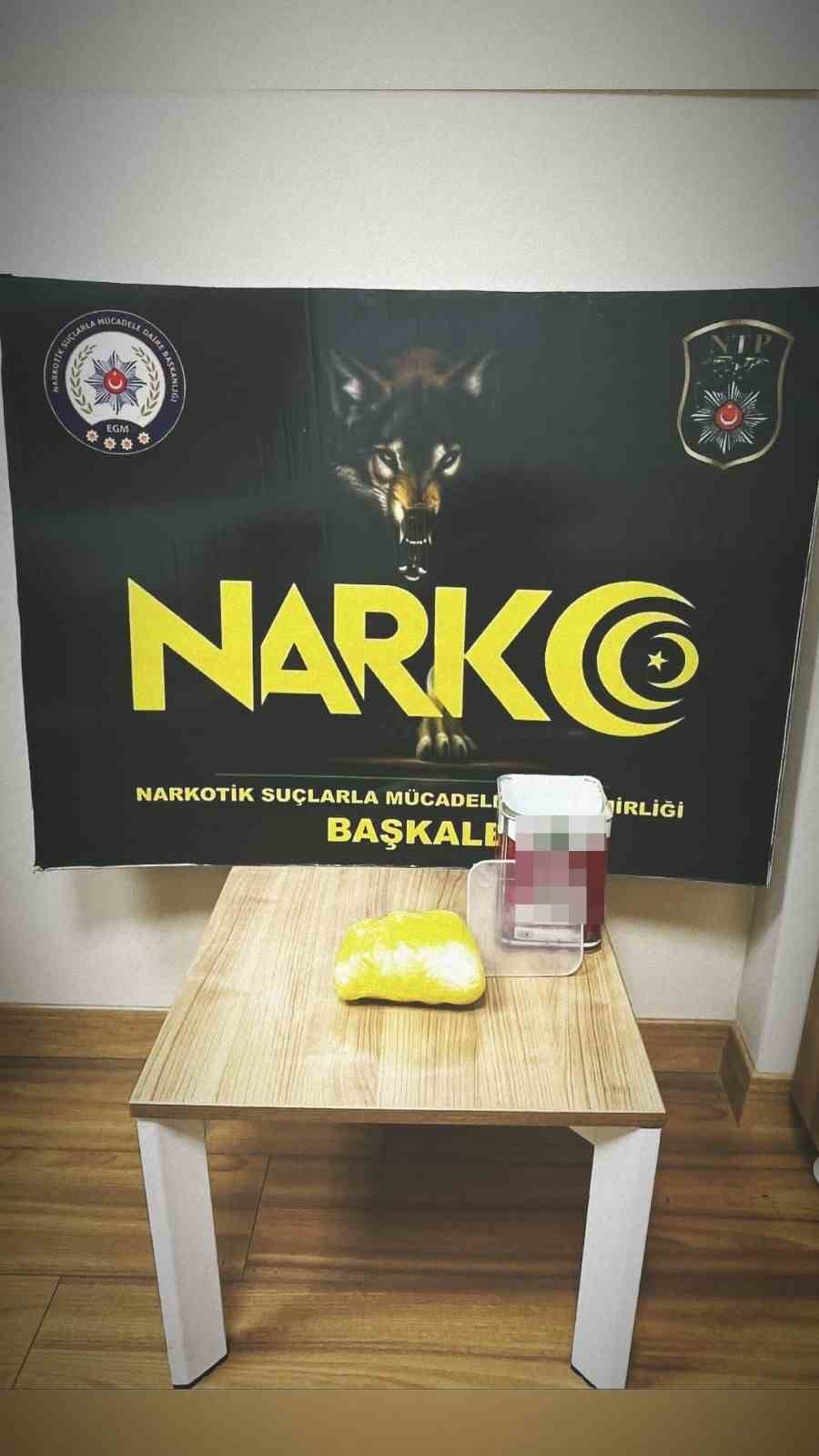 VAN’DA POLİS EKİPLERİNCE YÜRÜTÜLEN ÇALIŞMALAR SONUCUNDA 1 KİLO 125 GRAM