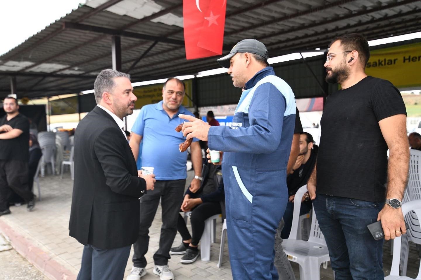 PURSAKLAR BELEDİYESİ, GÜMÜŞOLUK MODERN KURBAN SATIŞ VE KESİM ALANI'NDA VERDİĞİ