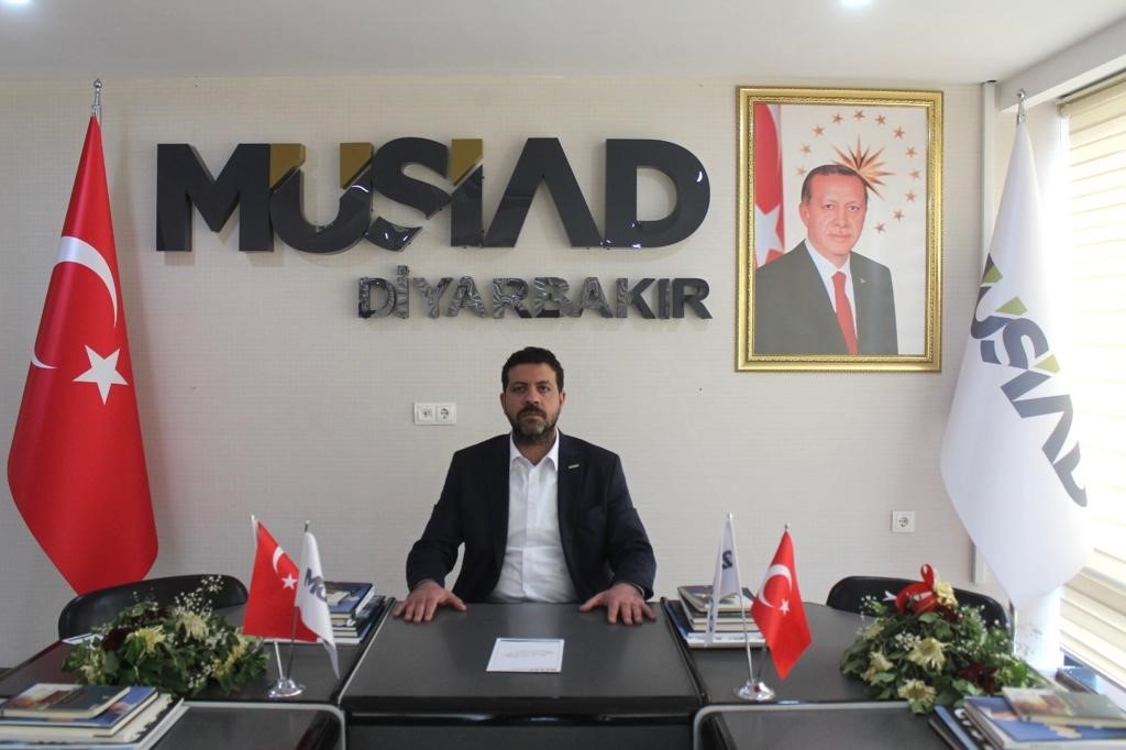 MÜSTAKİL SANAYİCİ VE İŞADAMLARI DERNEĞİ DİYARBAKIR İL BAŞKANI MEHMET BOZKUŞ,