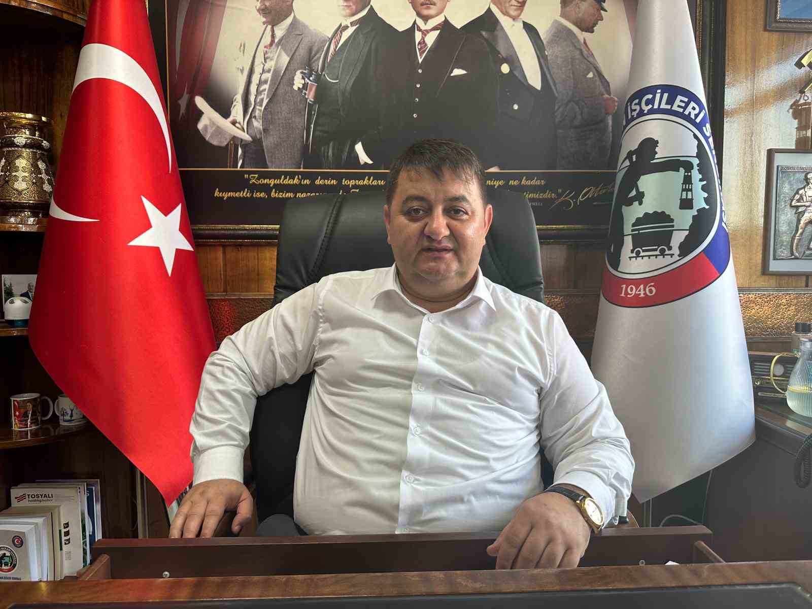 GENEL MADEN İŞÇİLERİ SENDİKASI (GMIS) BAŞKANI HAKAN YEŞİL, İŞÇİ ALIMI