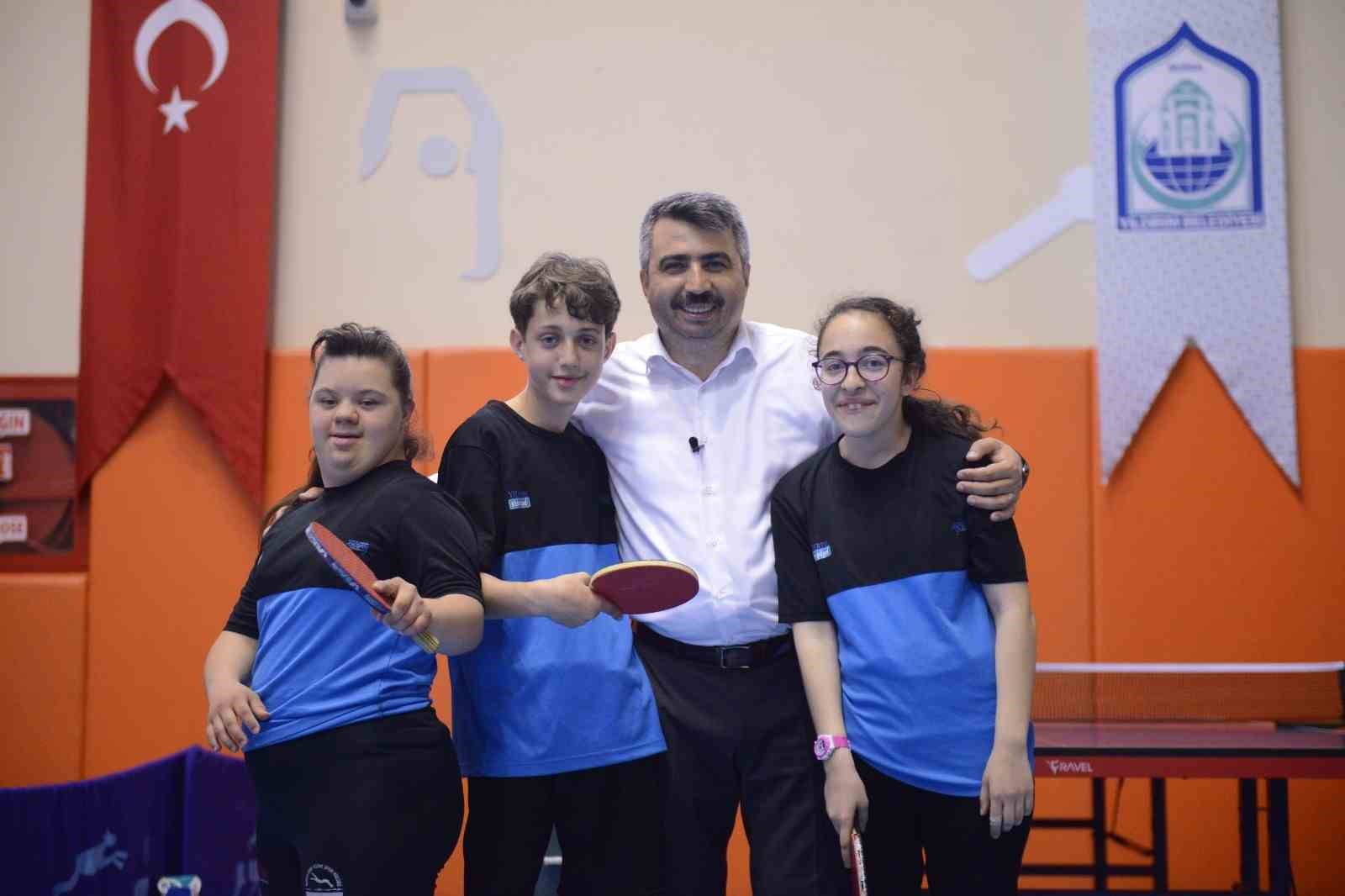 YILDIRIM BELEDİYESİ JİMNASTİK SPOR KULÜBÜ’NÜN ÖZEL SPORCULARI BURSA ÖZEL ÇOCUKLAR