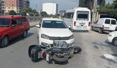Yozgat’tan geldi, Edremit’te kaza yaptı
