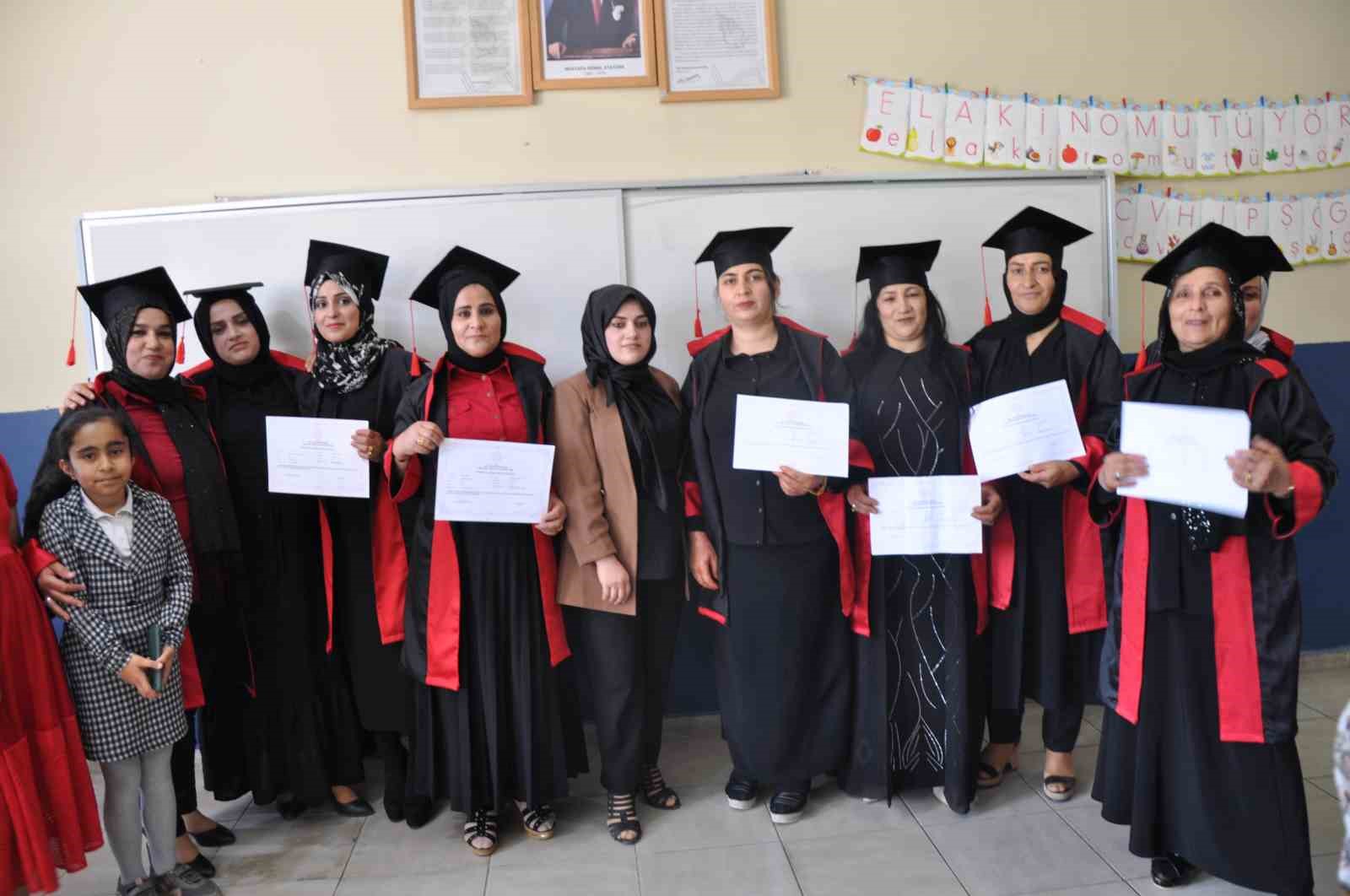 HAKKARİ’NİN YÜKSEKOVA HALK EĞİTİM MERKEZİ MÜDÜRLÜĞÜ BÜNYESİNDE EĞİTİM GÖREN 18