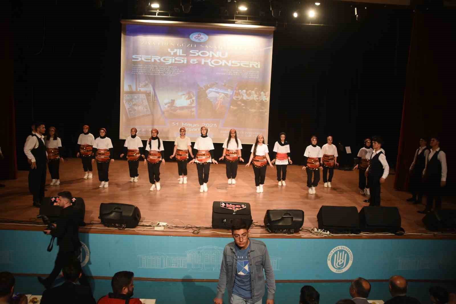 ZİYA EREN GÜZEL SANATLAR LİSESİ ÖĞRETMEN VE ÖĞRENCİLERİ TARAFINDAN HAZIRLANAN