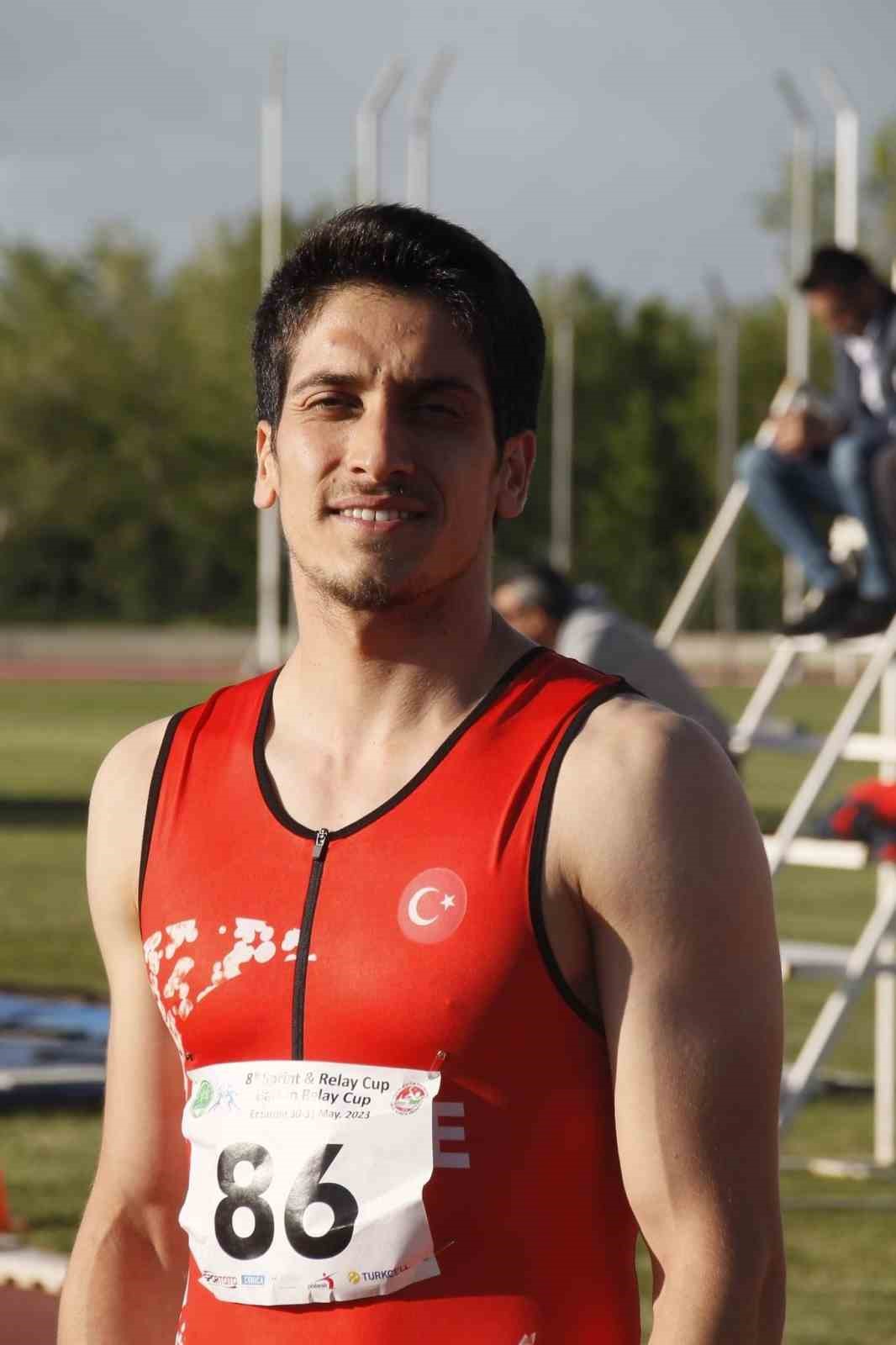 ZONGULDAKLI MİLLİ ATLET DOĞUKAN KİLCİOĞLU, 8.ULUSLARARASI SPRİNT VE BAYRAK KUPASI
