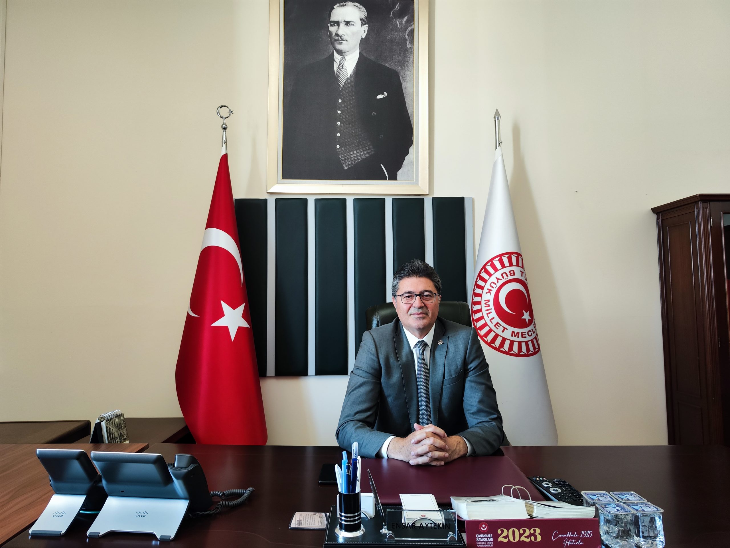 Cumhuriyet Halk Partisi Balıkesir Milletvekili ve TBMM İdare Amiri Ensar