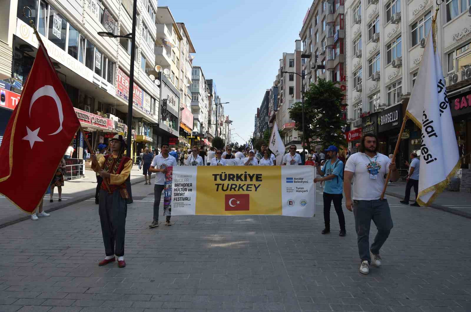 2. ULUSLARARASI AVCILAR BATHONEA KÜLTÜR VE SANAT FESTİVALİ 9 ÜLKEDEN,