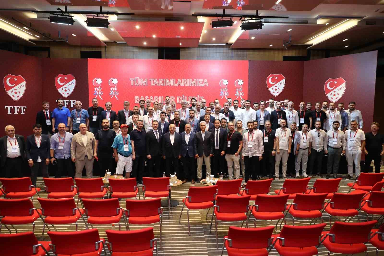 TFF 2. LİG VE TFF 3. LİG 2023-2024 SEZONU FİKSTÜR