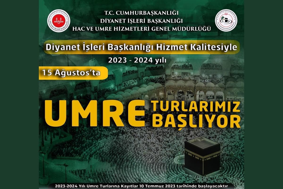 DİYANET İŞLERİ BAŞKANI ALİ ERBAŞ, 2023-2024 UMRE DÖNEMİ’NİN 15 AĞUSTOS