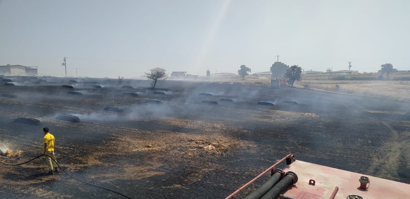ÇANAKKALE'NİN BİGA İLÇESİNE BAĞLI GÜLEÇKÖY VE YENİÇİFTLİK KÖYLERİ ARASINDA KALAN