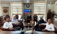 AK Parti Balıkesir Milletvekili Ali Taylan Öztaylan, Gönen ziyaret programının