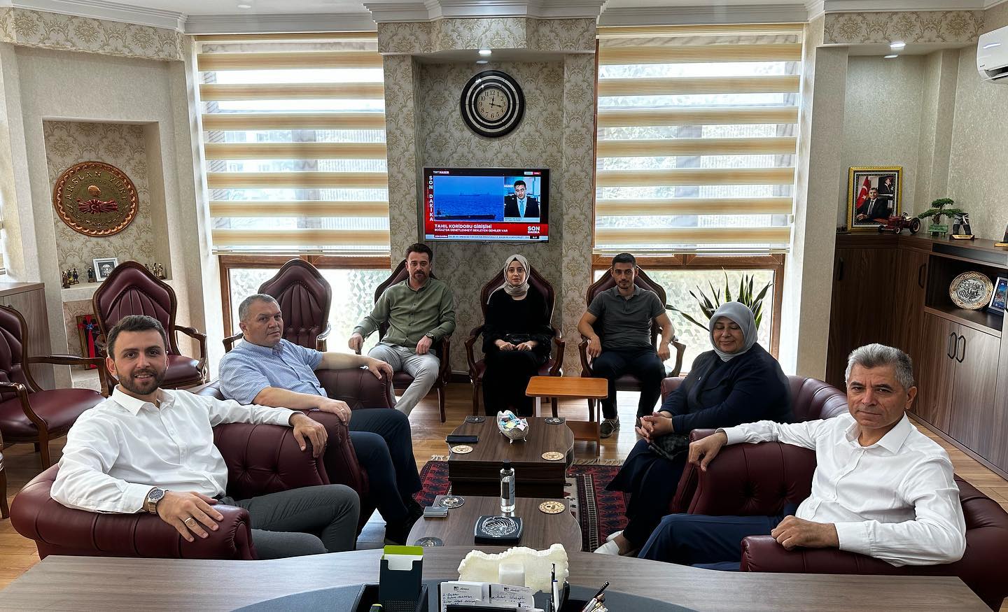 AK Parti Balıkesir Milletvekili Ali Taylan Öztaylan, Gönen ziyaret programının