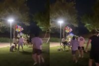 Antalya’da iki grup arasında çıkan yumruk ve tekmeli kavga cep