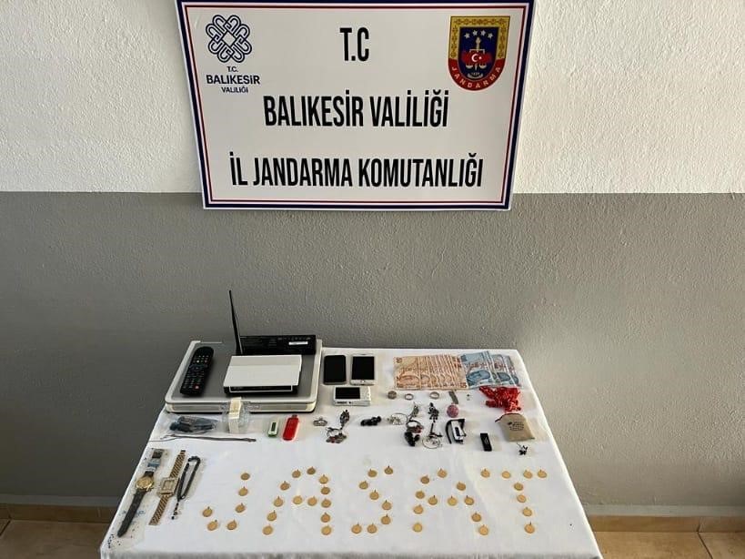 BALIKESİR’İN HAVRAN İLÇESİNDE 8 AYLI HIRSIZLIK OLAYINI GERÇEKLEŞTİREN T.K. JANDARMANIN