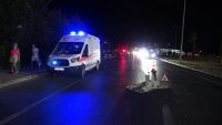 Antalya’nın Manavgat ilçesinde yaya geçidinde yaşanan trafik kazasında tur midibüsünün