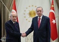 Cumhurbaşkanı Recep Tayyip Erdoğan, Milliyetçi Hareket Partisi Genel Başkanı Devlet
