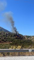 Datça’dan da kötü haber: Orman yangını başladı