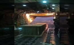 Orman yangınına askeri uçaklar müdahale etti: Yangın bombaları atılıyor