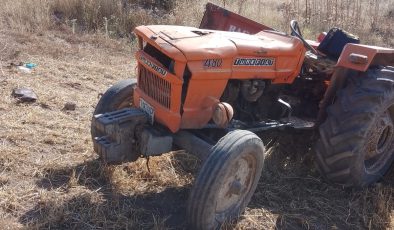 Bigadiç’te traktör kazası: 1 ölü