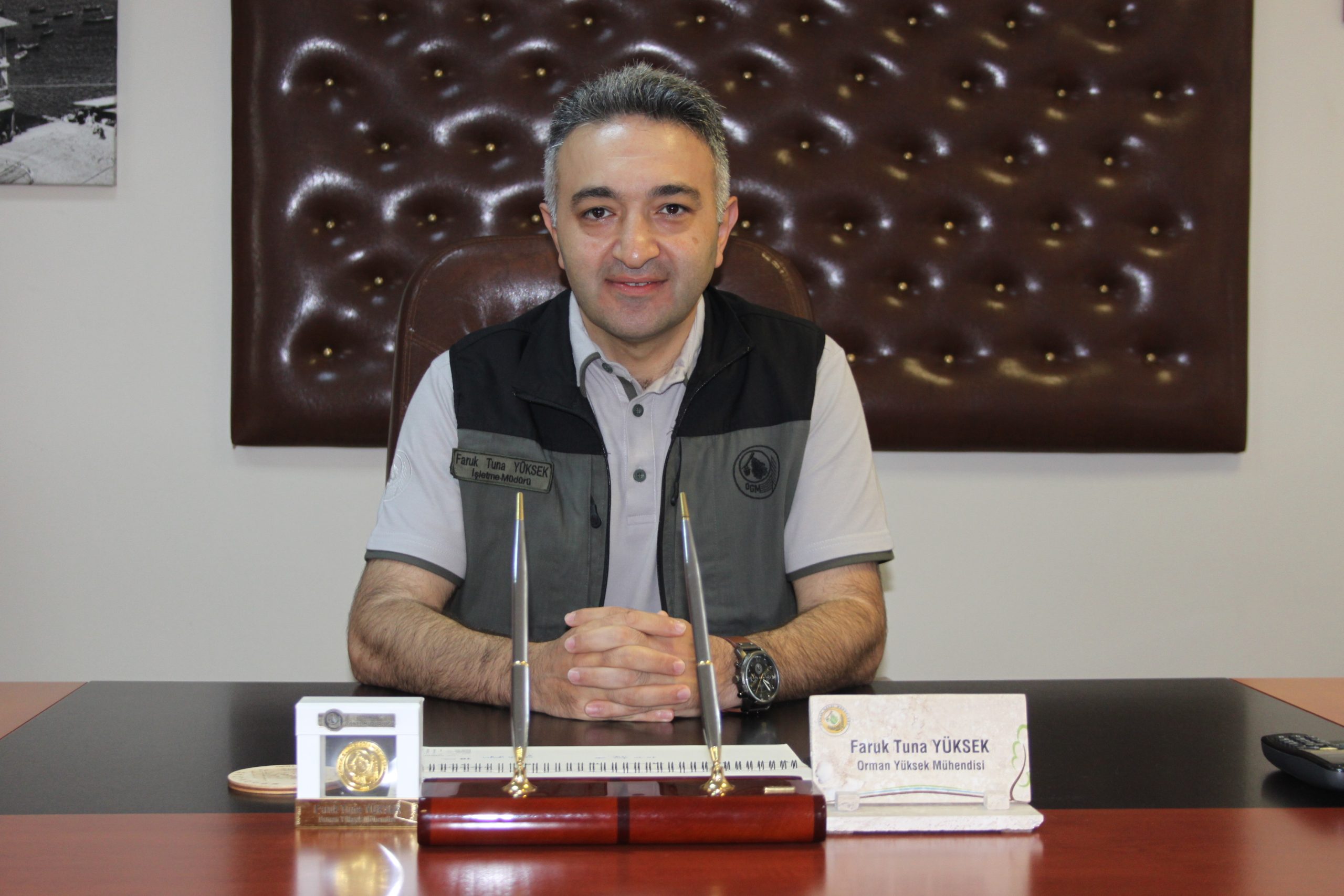 Bandırma Orman İşletme Müdürü ve Orman Yüksek Mühendisi Faruk Tuna