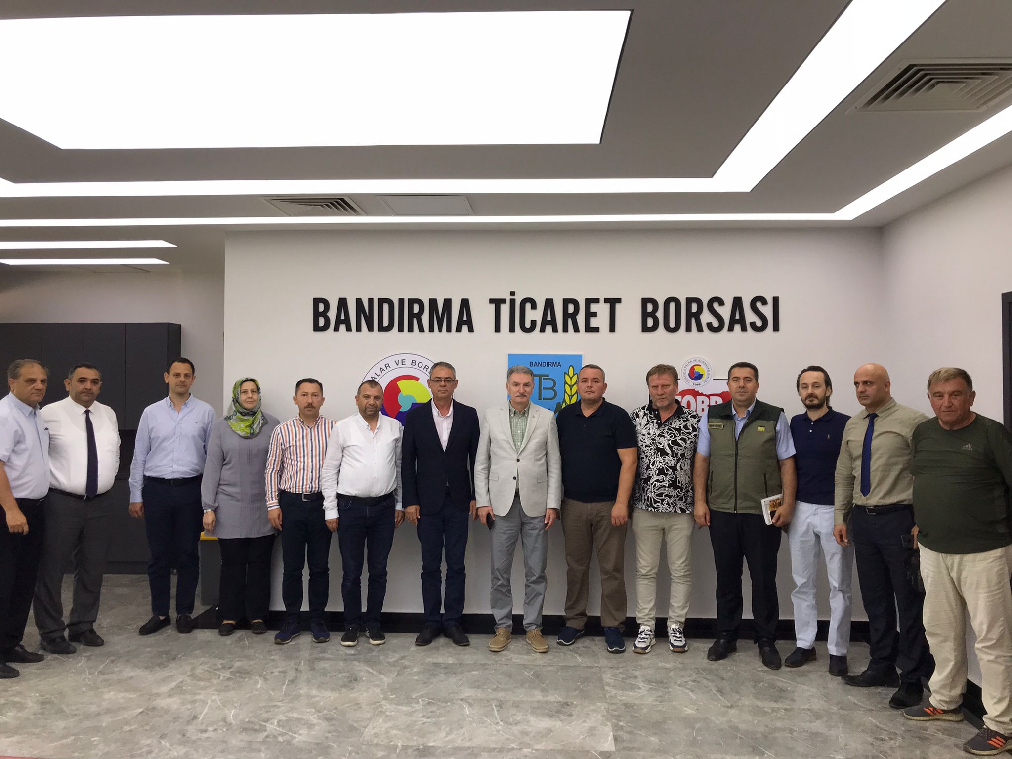 Toprak Mahsulleri Ofisi (TMO) Genel Müdürü Ahmet Güldal, Bandırma Ticaret