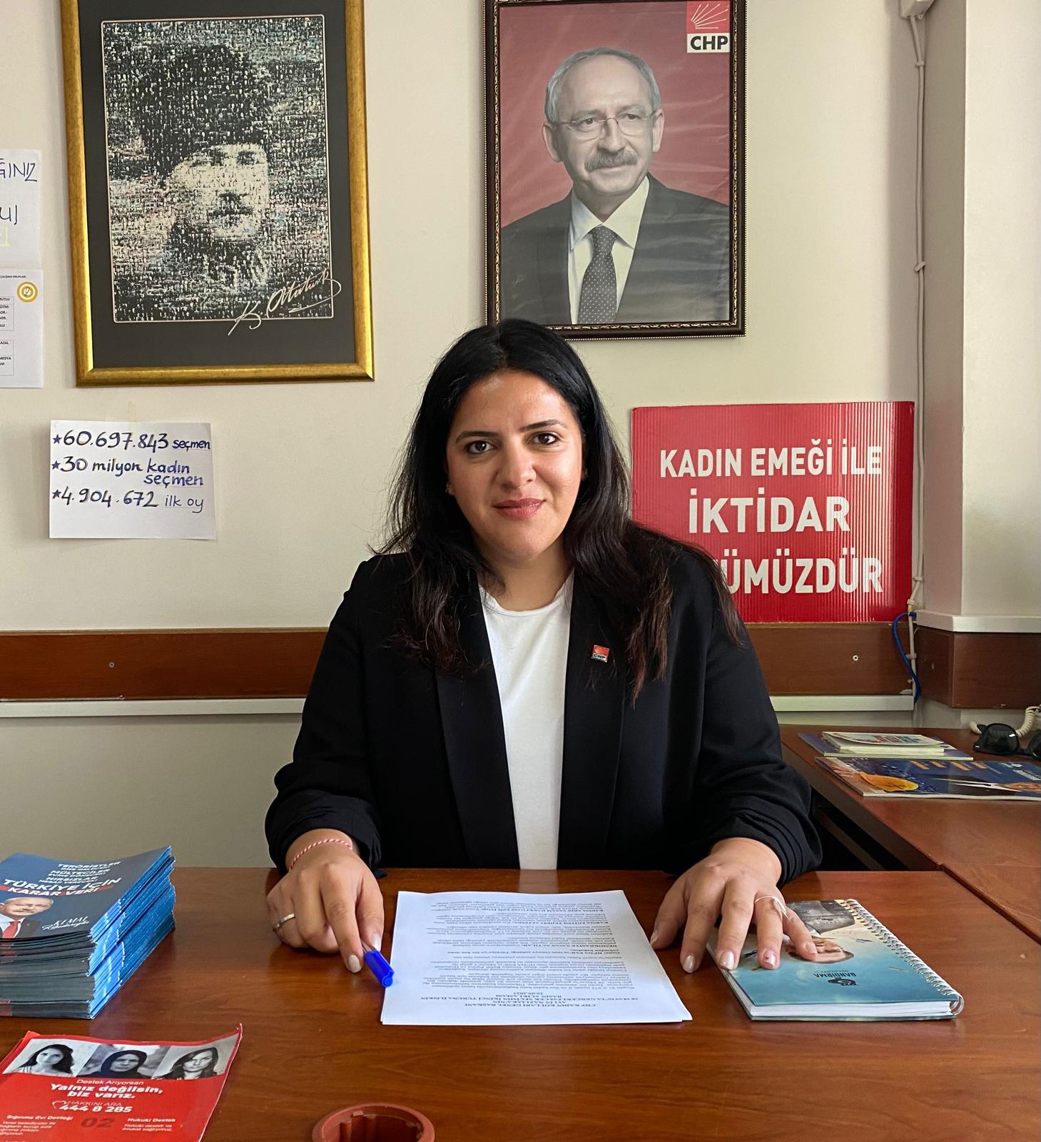 CHP Bandırma İlçe Kadın Kolları Başkanı Canan Zivane, eğlenme ve