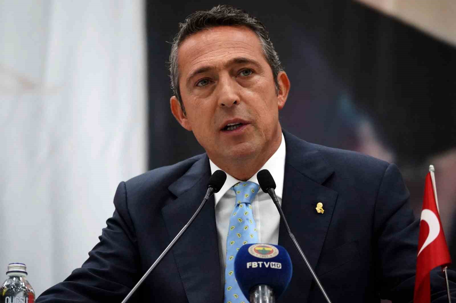 FENERBAHÇE BAŞKANI ALİ KOÇ (ARŞİV)