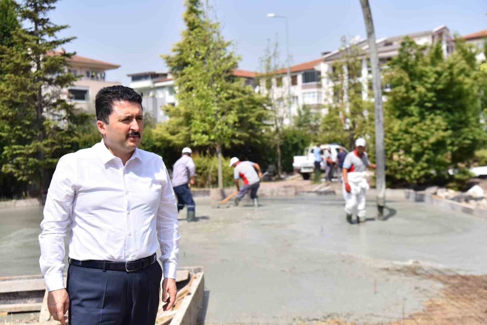 ALTIEYLÜL BELEDİYESİ PROJELERE DEVAM EDİYOR