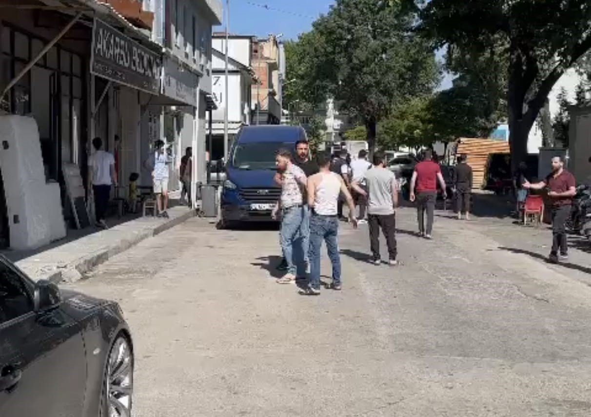 BURSA'NIN İNEGÖL İLÇESİ MAHMUDİYE MAHALLESİNDE MEYDANA GELEN OLAYDA SURİYE UYRUKLU