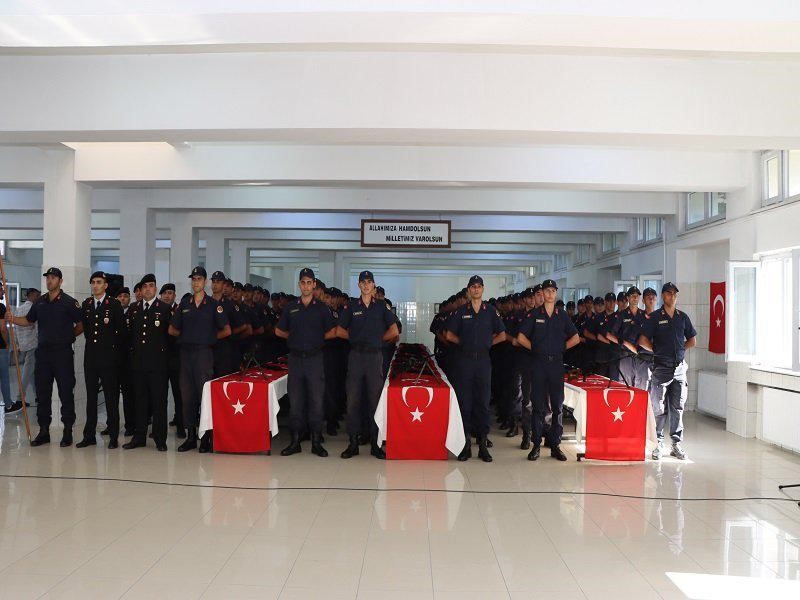 ANKARA İL JANDARMA KOMUTANLIĞI EMRİNE DAĞITIMI YAPILAN 110 ACEMİ ER