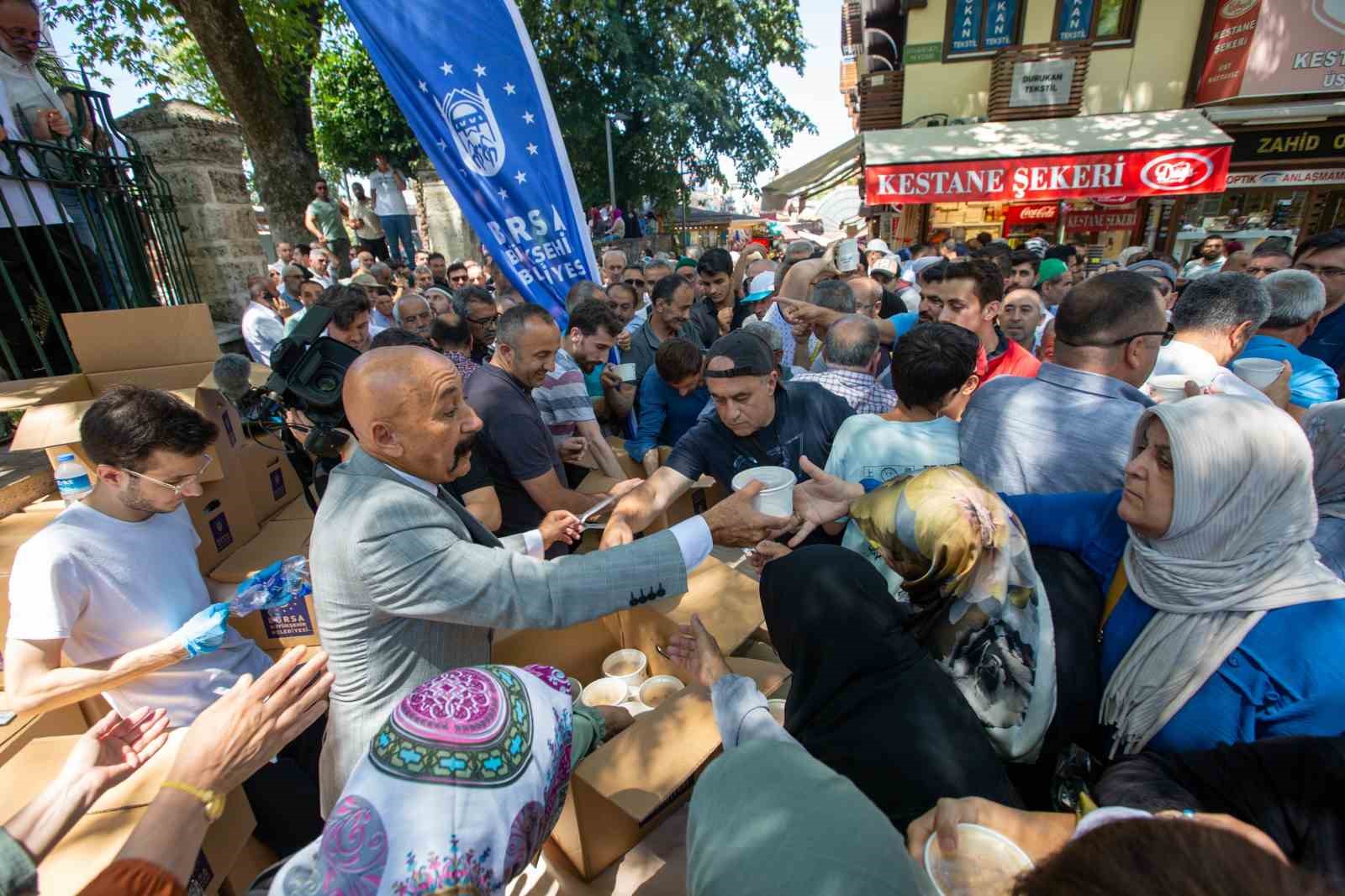 BURSA BÜYÜKŞEHİR BELEDİYESİ, MUHARREM AYI MÜNASEBETİYLE ŞEHRİN 4 FARKLI NOKTASINDAKİ
