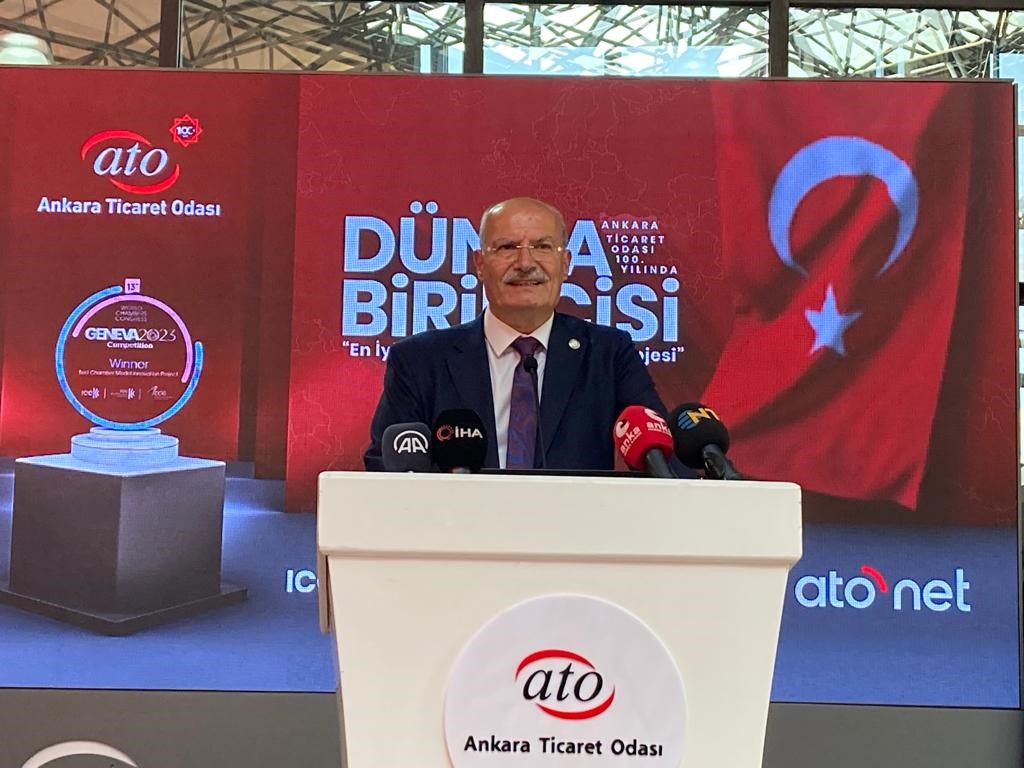 ANKARA TİCARET ODASI (ATO) YÖNETİM KURULU BAŞKANI GÜRSEL BARAN, “ATONET