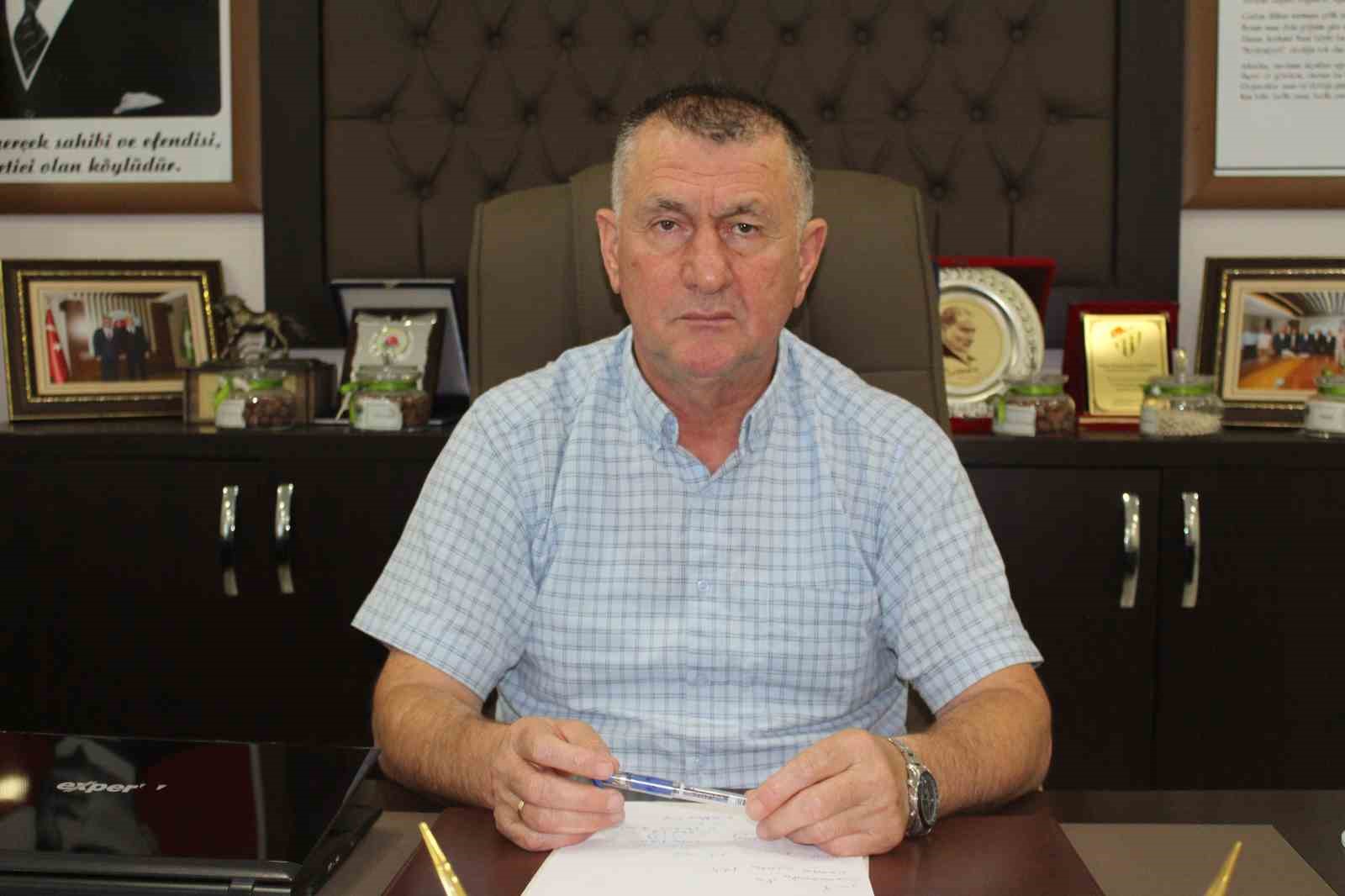 ÇARŞAMBA ZİRAAT ODASI BAŞKANI MUAMMER AYDEMİR.
