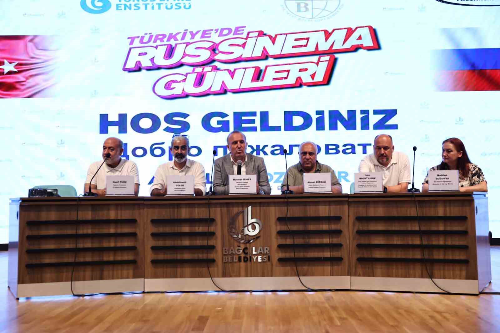 BAĞCILAR BELEDİYESİ TARAFINDAN DÜZENLENEN “RUS FİLM GÜNLERİ” BAŞLADI