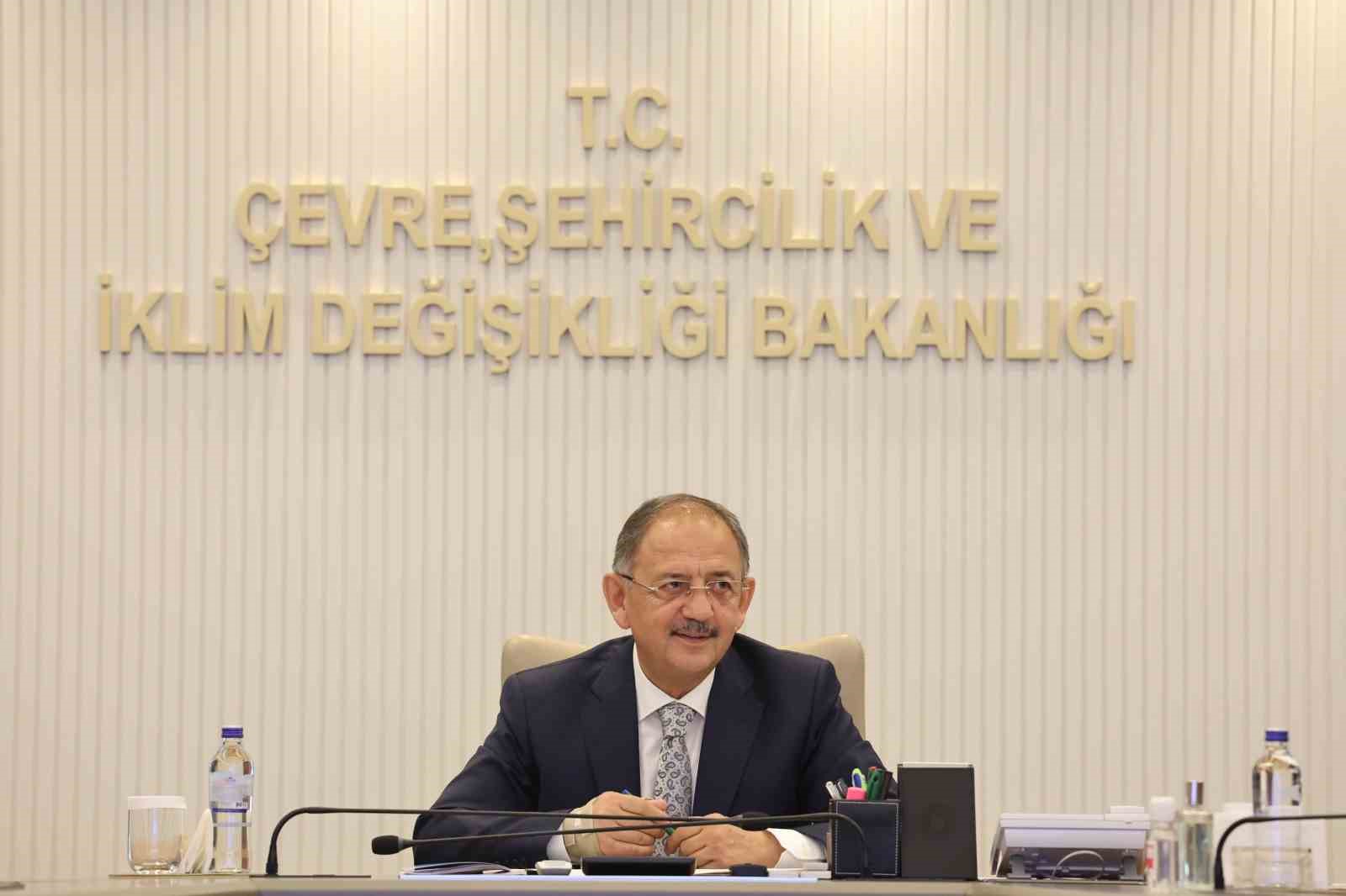 ÇEVRE, ŞEHİRCİLİK VE İKLİM DEĞİŞİKLİĞİ BAKANLIĞI,  65 BİN 601