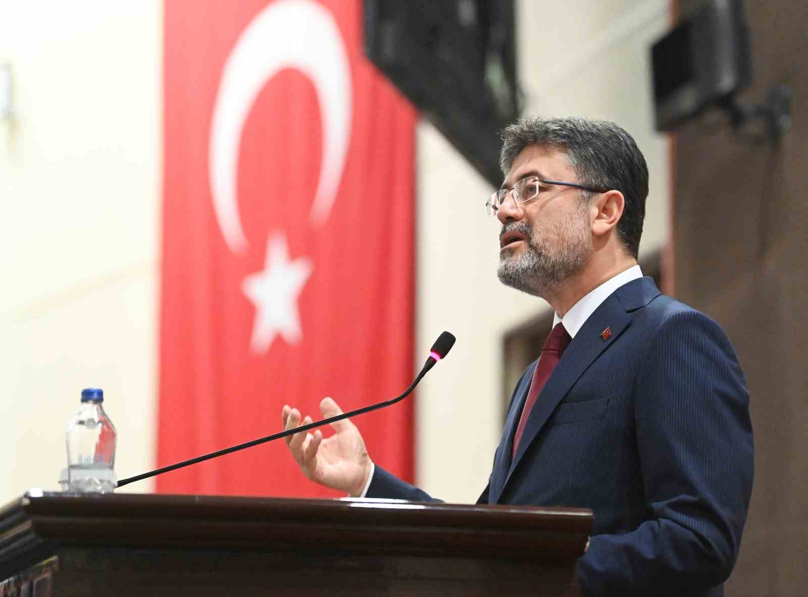 TARIM VE ORMAN BAKANI İBRAHİM YUMAKLI, TARIMSAL ÜRETİM PLANLAMA ÇALIŞMALARI