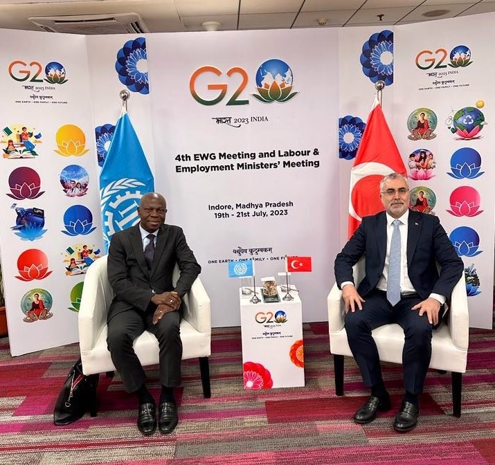 ÇALIŞMA VE SOSYAL GÜVENLİK BAKANI VEDAT IŞIKHAN, G20 ÇALIŞMA VE