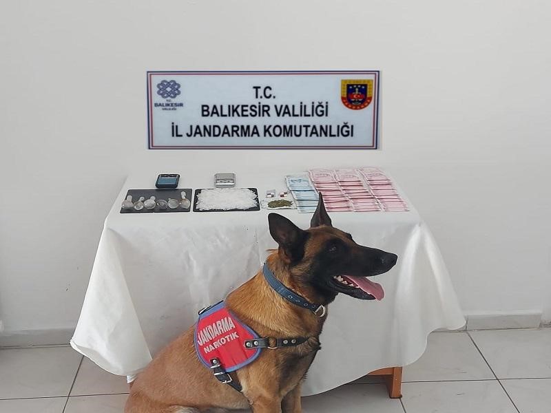 BALIKESİR'DE JANDARMADAN 15 ŞAHSA UYUŞTURUCU OPERASYONU