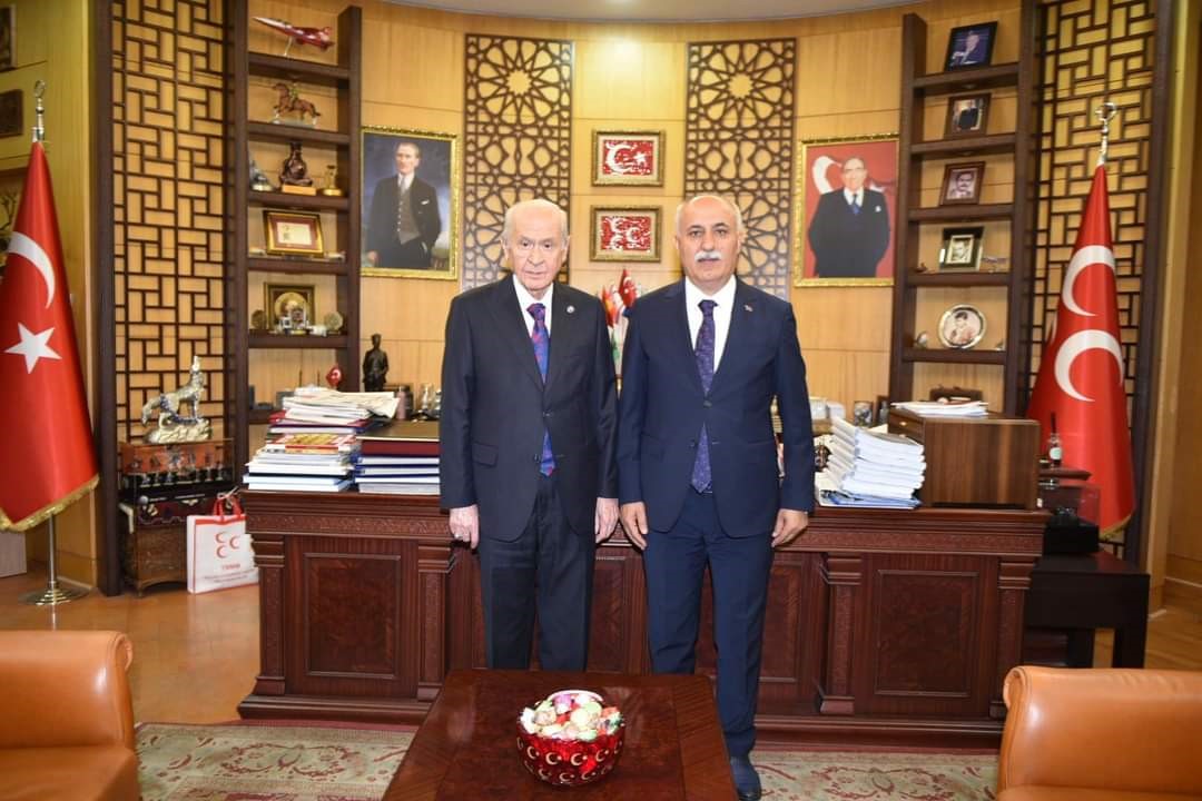 YENİŞEHİR BELEDİYE BAŞKANI DAVUT AYDIN VE MHP BURSA İL BAŞKANI