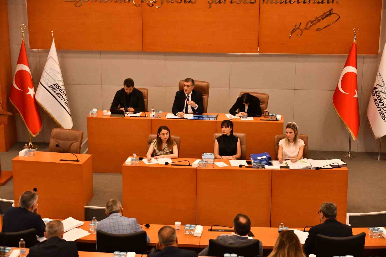 ESENYURT BELEDİYESİ TEMMUZ AYI MECLİS TOPLANTISININ BİRİNCİ BİRLEŞİMİ YAPILDI. ESENYURT