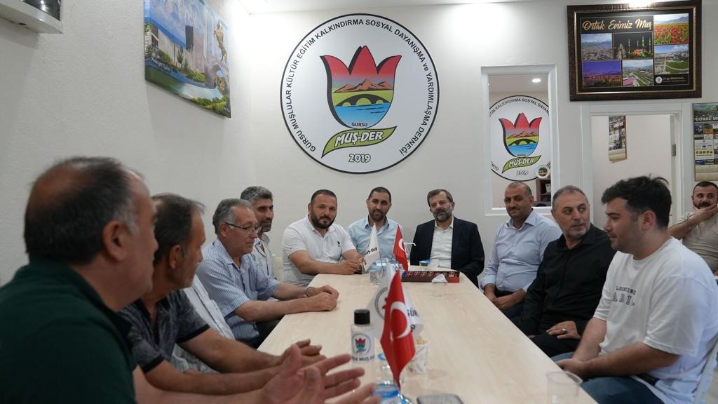 GÜRSU BELEDİYE BAŞKANI MUSTAFA IŞIK, HER AKŞAM BİR DERNEK ZİYARETİ