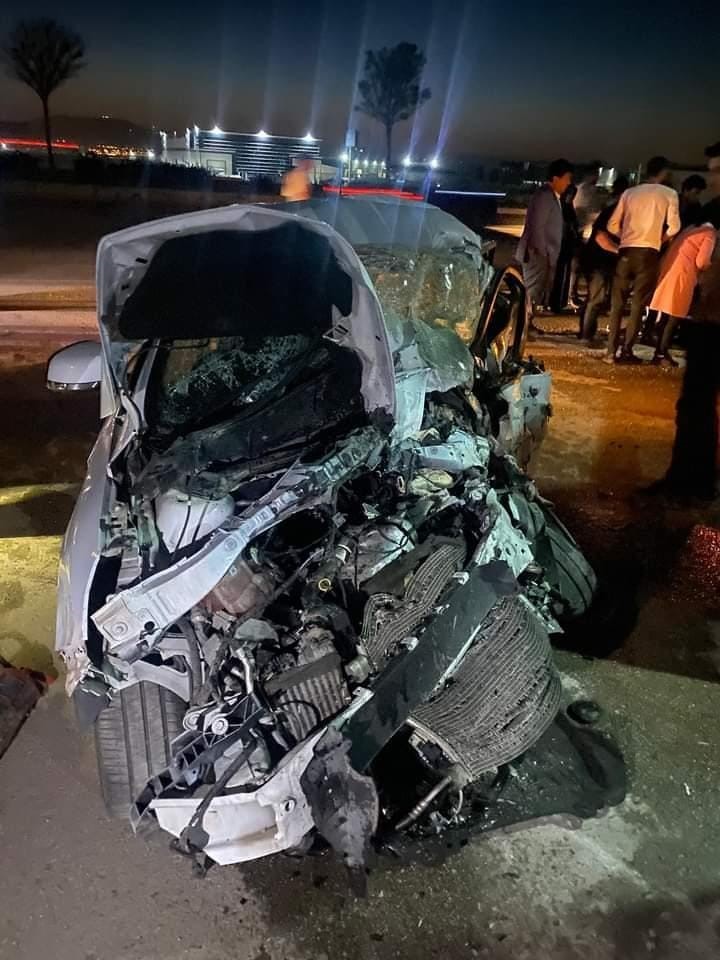 BAŞKENTTE ÖZEL HALK OTOBÜSÜ İLE BİR OTOMOBİLİN ÇARPIŞMASI SONUCU BİR