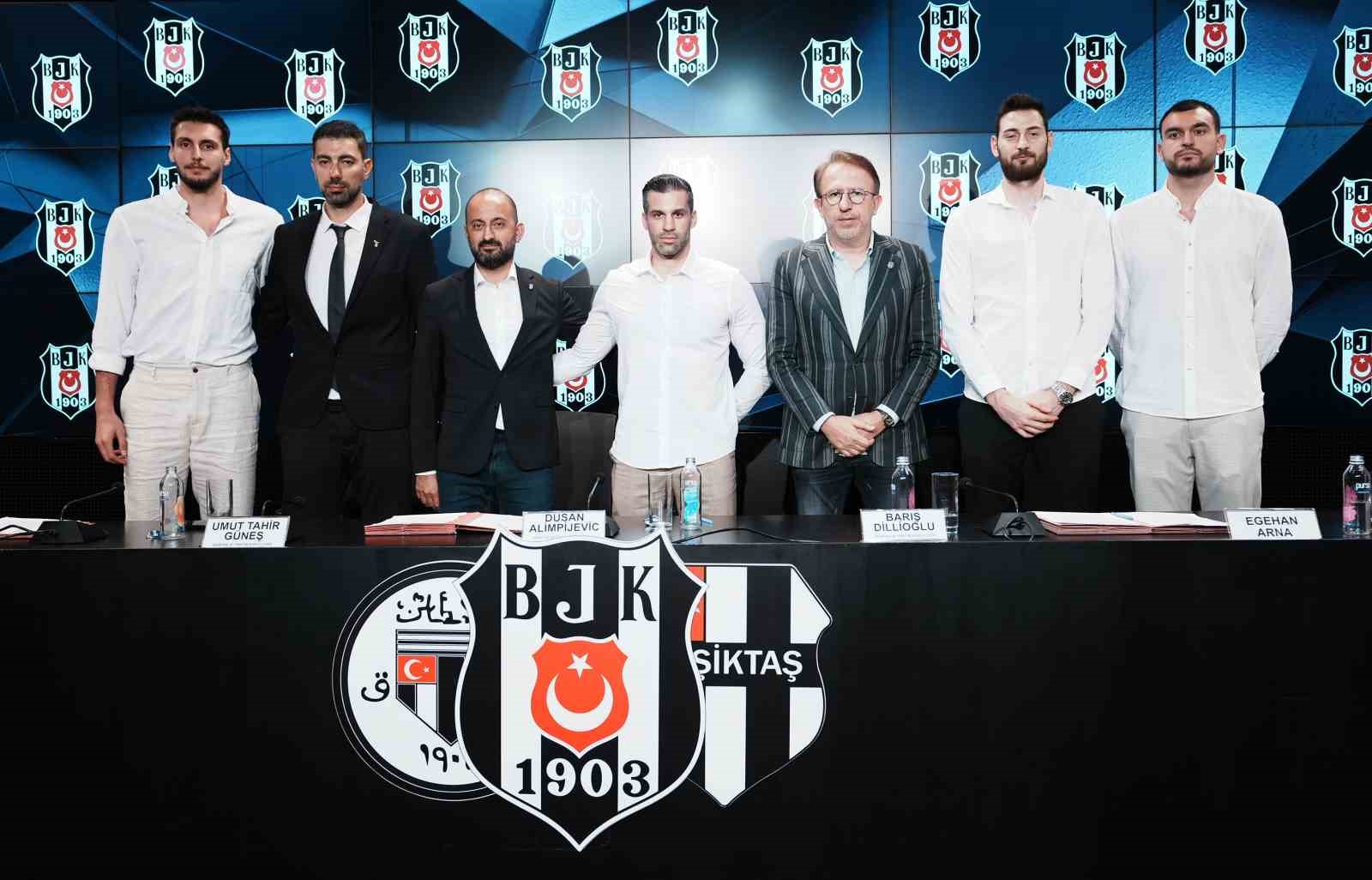 BEŞİKTAŞ, ERKEK BASKETBOLDA YENİ TRANSFERLERİ EGEHAN ARNA, YİĞİT ASLAN VE
