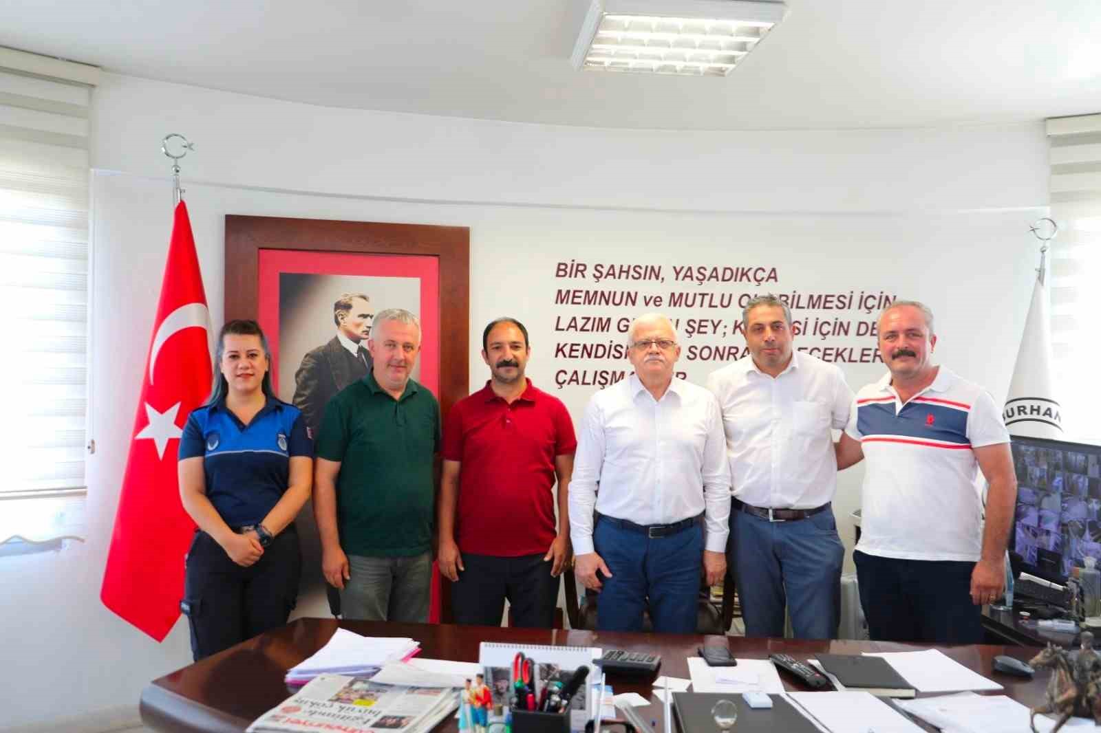 BAŞKAN DEVECİLER, İŞÇİ TEMSİLCİLERİ İLE