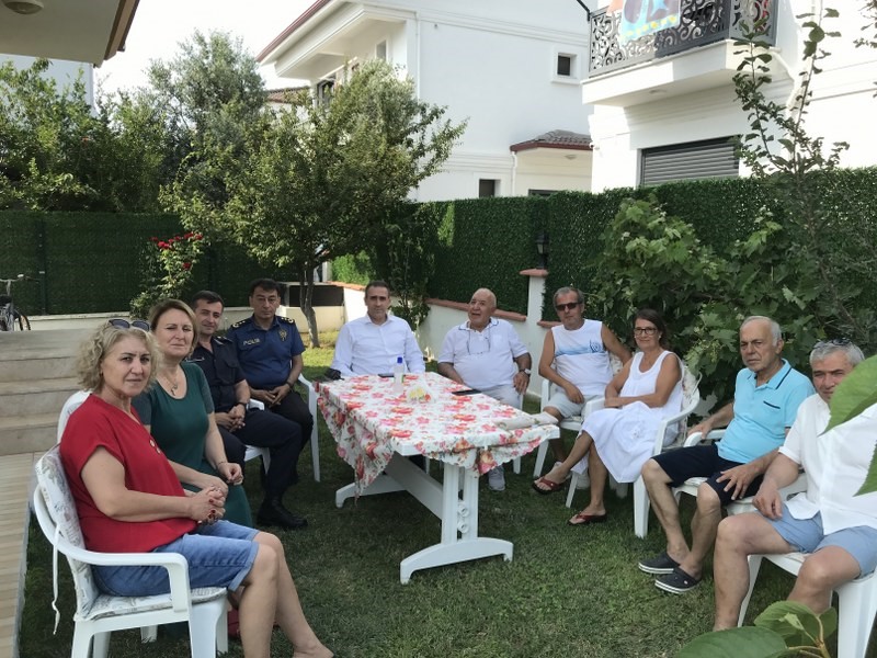 KAYMAKAM ZİYARET ETTİ