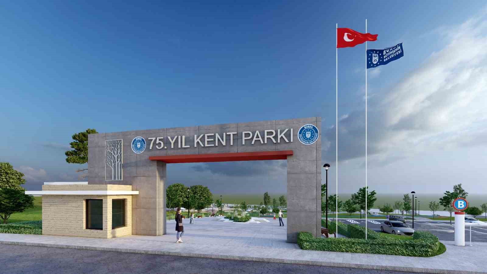 BURSA’YI YENİDEN YEŞİL KİMLİĞİNE KAVUŞTURACAK PROJELERE İMZA ATAN BÜYÜKŞEHİR BELEDİYESİ,