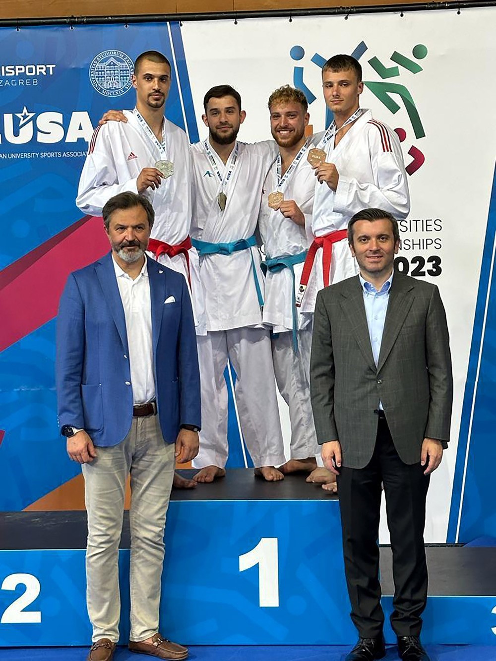 SAKARYA BÜYÜKŞEHİR BELEDİYESİ SPOR KULÜBÜ KARATE SPORCUSU FATİH ŞEN, HIRVATİSTAN’DA