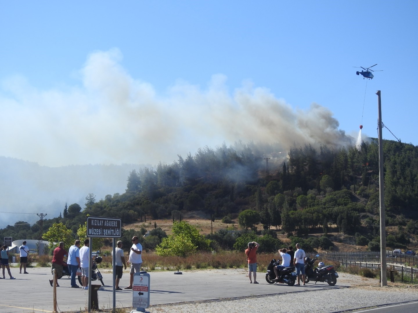 ÇANAKKALE MERKEZE BAĞLI ECEABAT İLÇESİNE BAĞLI KİLİTBAHİR KÖYÜ YAKINLARINDAKİ AĞADERE