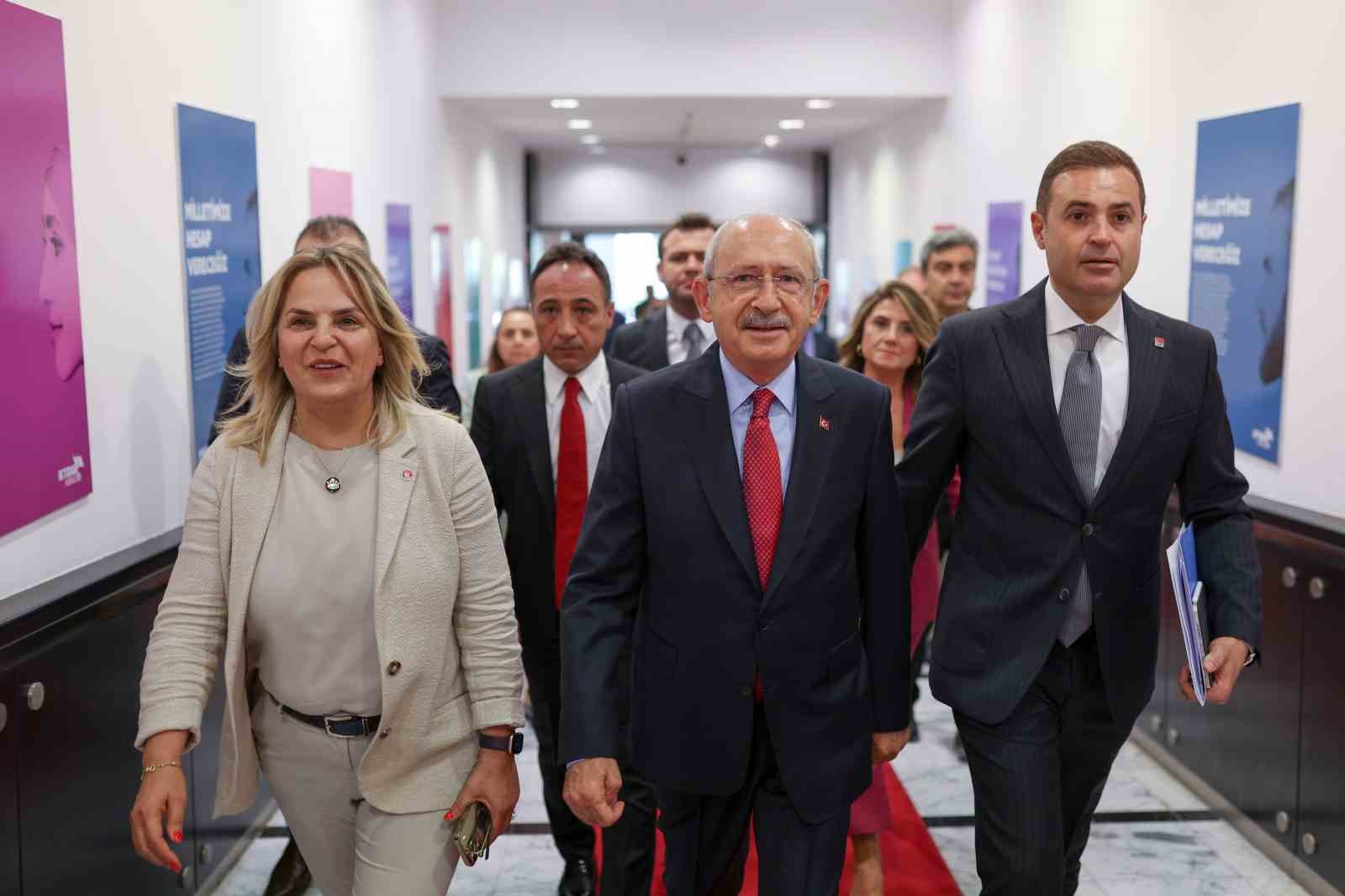 CUMHURİYET HALK PARTİSİ (CHP) GENEL BAŞKANI KEMAL KILIÇDAROĞLU BAŞKANLIĞINDA GERÇEKLEŞTİRİLEN